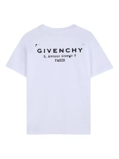 Givenchy Logo T-shirt In White