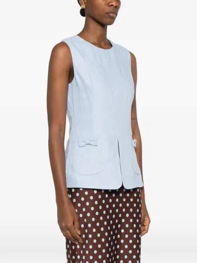 Posse Harper Vest In Blue