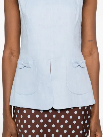 Posse Harper Vest In Blue