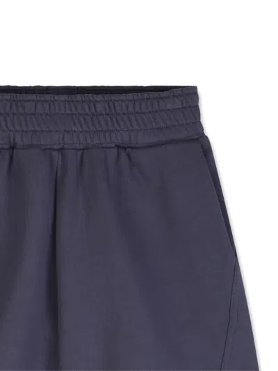 Givenchy Side-seam Back-pocket Shorts In Blue