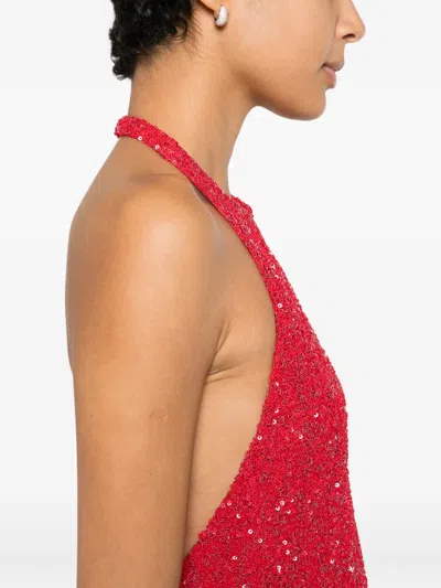 COLETTE 亮片超长连衣裙