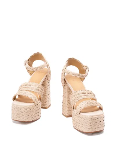 FRESA/258 拉菲草凉鞋