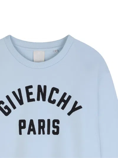 Givenchy Crew-neck Sweatshirt In Blue