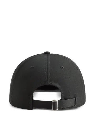 Kith Twill Baseball Cap In Black