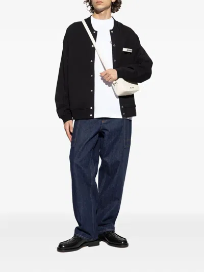 Jacquemus Crew Neck Short Sleeve Fitted T-shirt In White