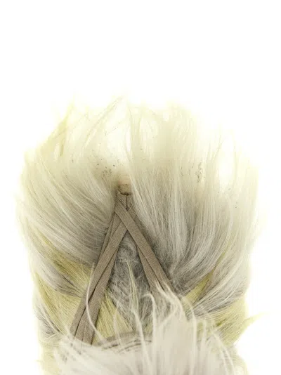 Rick Owens Moncler X  Wrap-up Short Boots In Gray