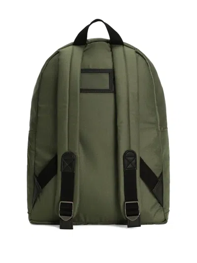 Dolce & Gabbana Nylon Backpack With Dg Patch In Green