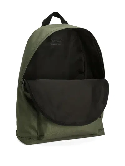 Dolce & Gabbana Nylon Backpack With Dg Patch In Green