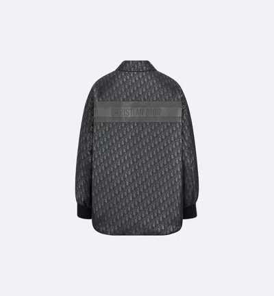 Dior Black Polyester Jacket In Gray