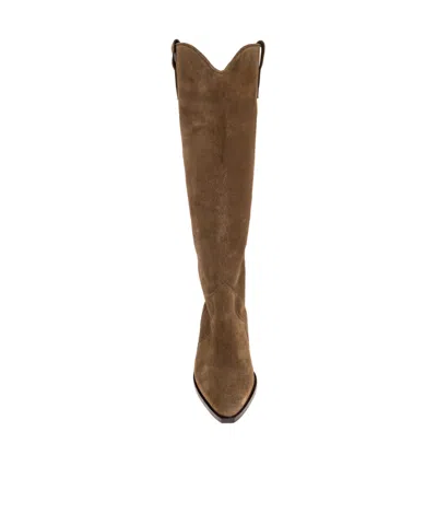Isabel Marant Denvee Pointed-toe Boots In Brown
