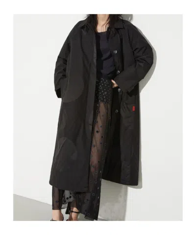 Maxco. Long-sleeved Coat In Black