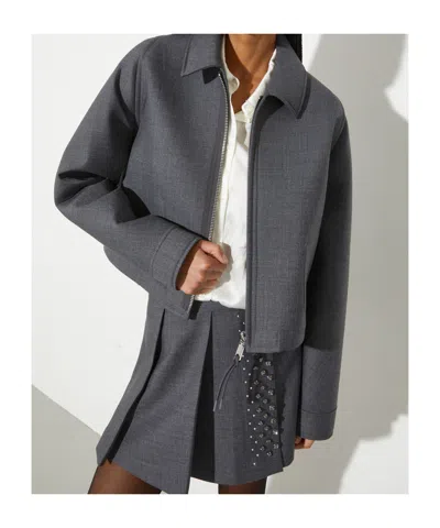 Maxco. Long Sleeve Jacket In Gray