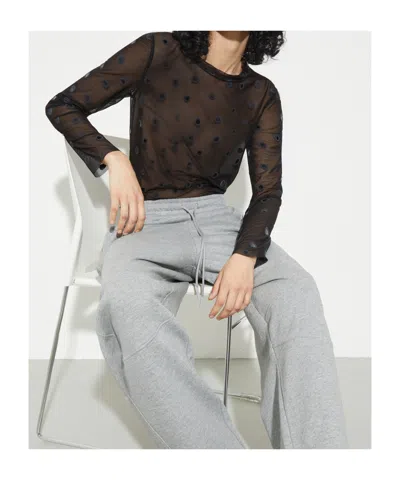 Maxco. Long-sleeved Top In Black