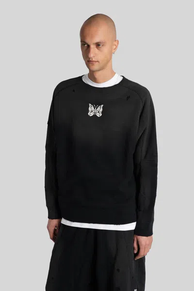 Needles Sweatshirt In Black