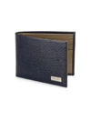 FERRAGAMO New Revival Textured Calfskin Bifold Wallet