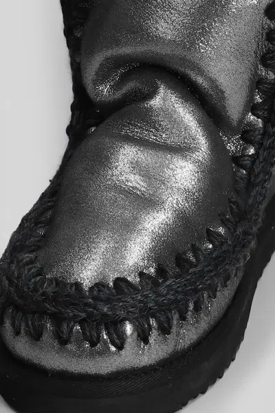 Mou Eskimo 18 Low Heels Ankle Boots In Multi