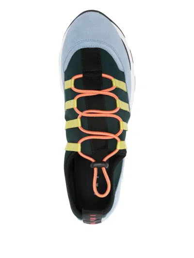 Marni Sneakers Contrasting Sole Low Top Pull Tab In Multi