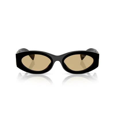 Miu Miu Woman Sunglass Mu 11ws 0mu 11ws In Black