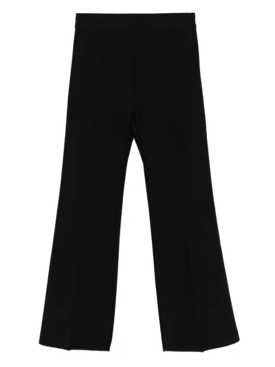 Mrz Wool Trousers In Black