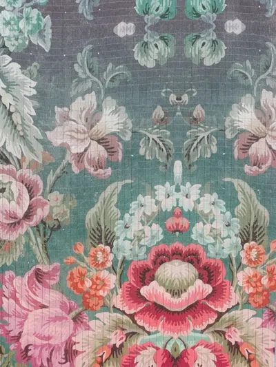 Pierre-louis Mascia Pierre Louis Mascia "molare" Hand Finish 135x135 Cm Scarf In Brown