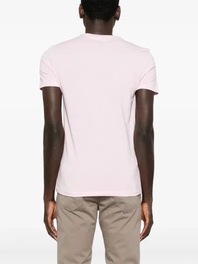 Polo Ralph Lauren Custom Slim Fit Jersey T-shirt In Pink