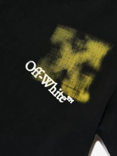 Off-white Kids Arrow Spray T-shirt In Multi