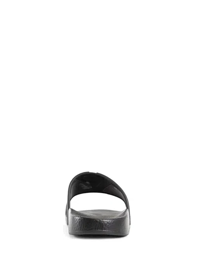 Valentino Garavani Coolside Rubber Slides In Black