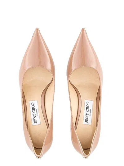 Jimmy Choo 85mm Pointed-toe Patent-leather Pumps In Pink