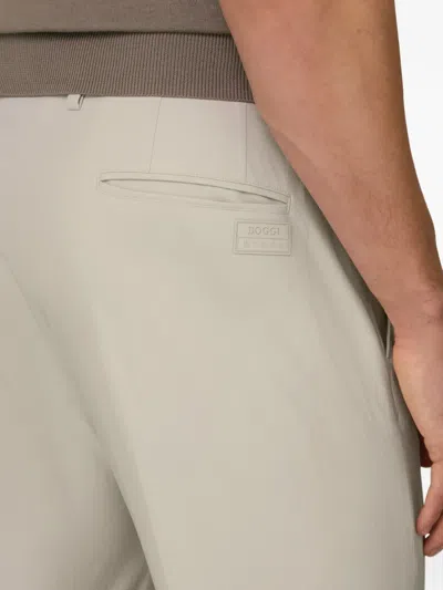 Boggi Milano Elasticated Technical Trousers In Multi