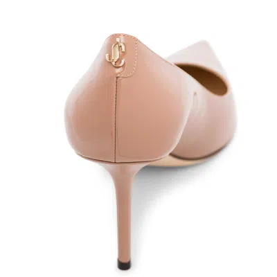 Jimmy Choo 85mm Pointed-toe Patent-leather Pumps In Pink