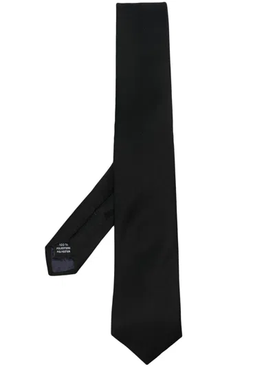 Tagliatore Diagonal-stripe Tie In Black