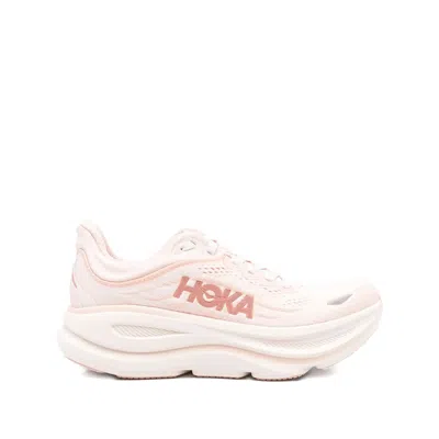 Hoka Bondi 9 Running Sneakers In Pink