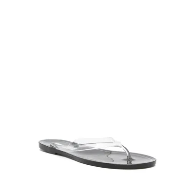 Christopher Esber Round-toe Flip-flops In Transparent
