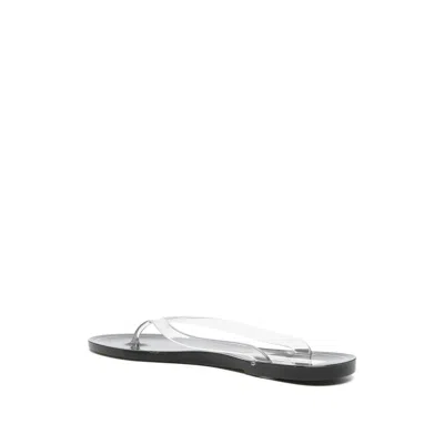 Christopher Esber Round-toe Flip-flops In Transparent