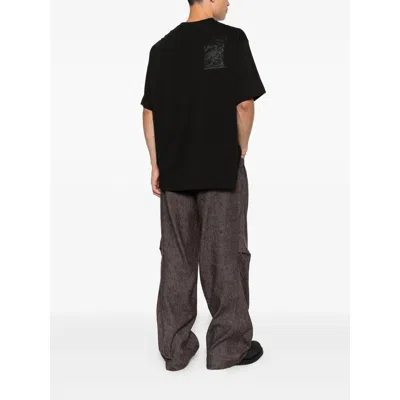 Ziggy Chen Printed T-shirt In Black