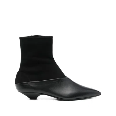 Sergio Rossi 30mm Pointed-toe Boots In Black