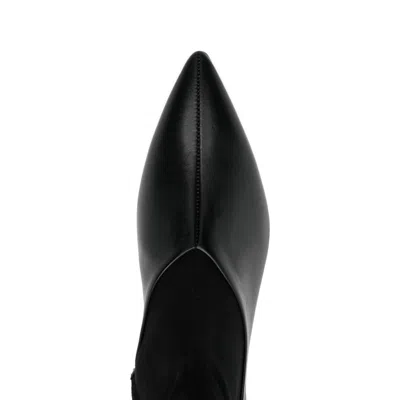 Sergio Rossi 30mm Pointed-toe Boots In Black