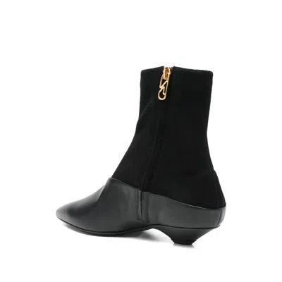 Sergio Rossi 30mm Pointed-toe Boots In Black