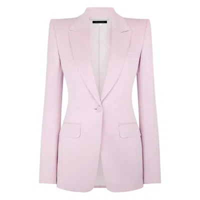 Tom Ford Single-button Blazer In Pink