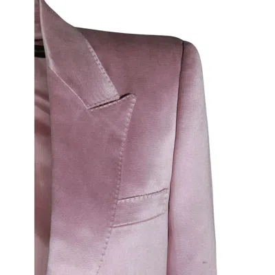 Tom Ford Single-button Blazer In Pink