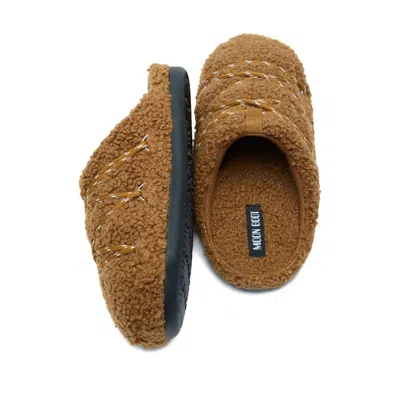 Moon Boot Teddy Slipper Bedroom Linen And Nightwear Brown