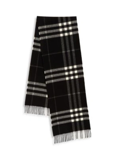 Burberry Giant Icon 168 Cashmere Scarf In Na