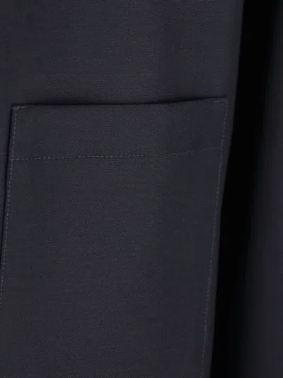 Rohe Mandarin Jacket In Gray