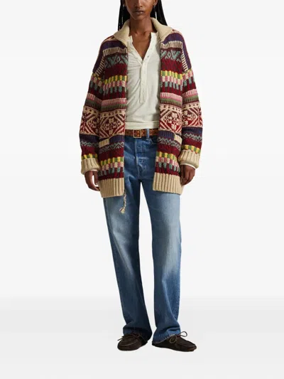 Polo Ralph Lauren Cardigan Mit Schalkragen In Multi
