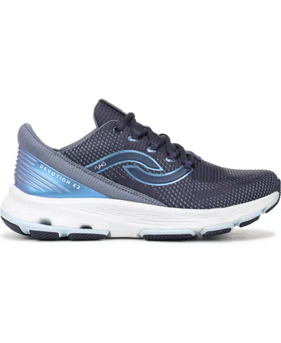 Ryka Wide Width Devotion X 2 Walking Shoe In Blue