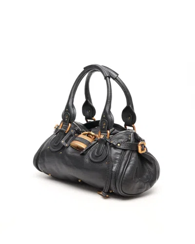 Chloé Paddington Bag In Black