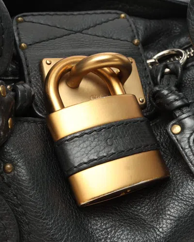 Chloé Paddington Bag In Black