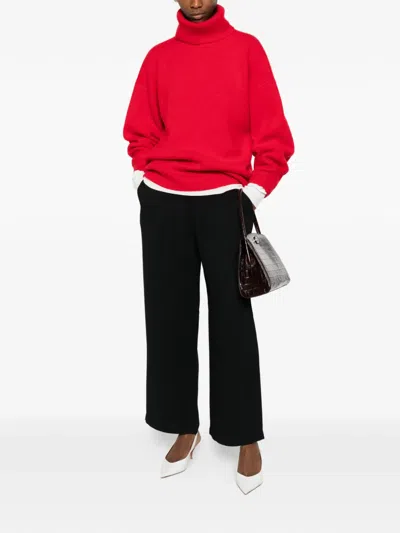 Totême Turtleneck Seater In Red