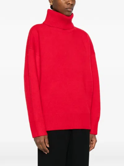 Totême Turtleneck Seater In Red