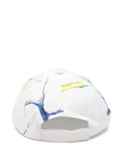 Stella Mccartney Printed Baseball Cap In Multi